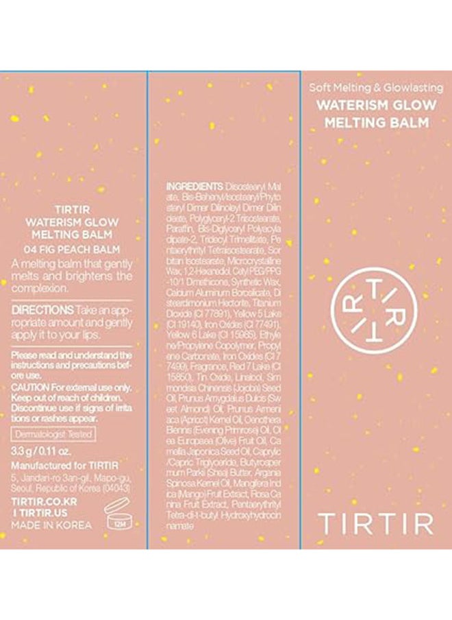 Waterism Glow Melting Balm 04 Fig Peach