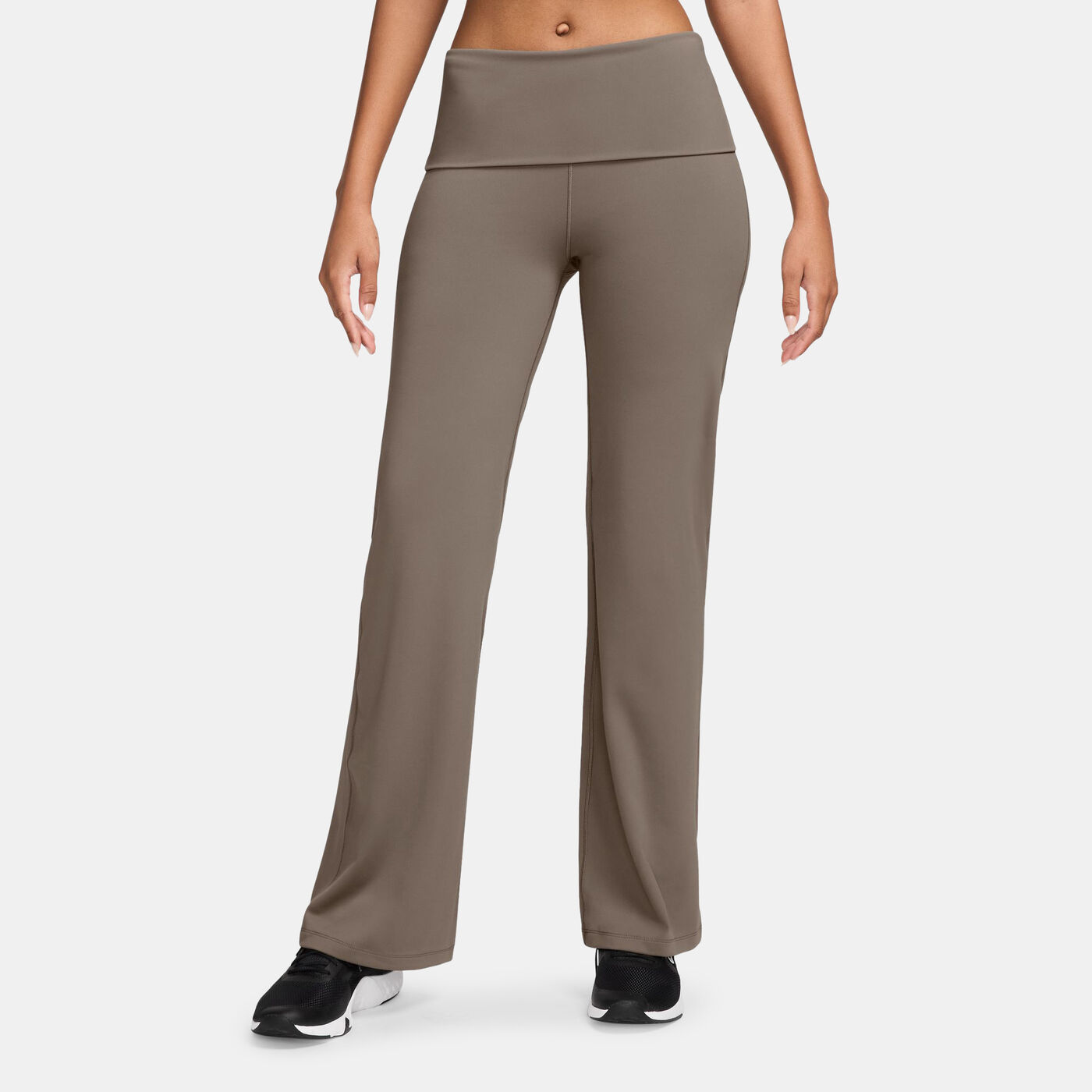 Women's One Dri-FIT Fold-Over Yoga Pants