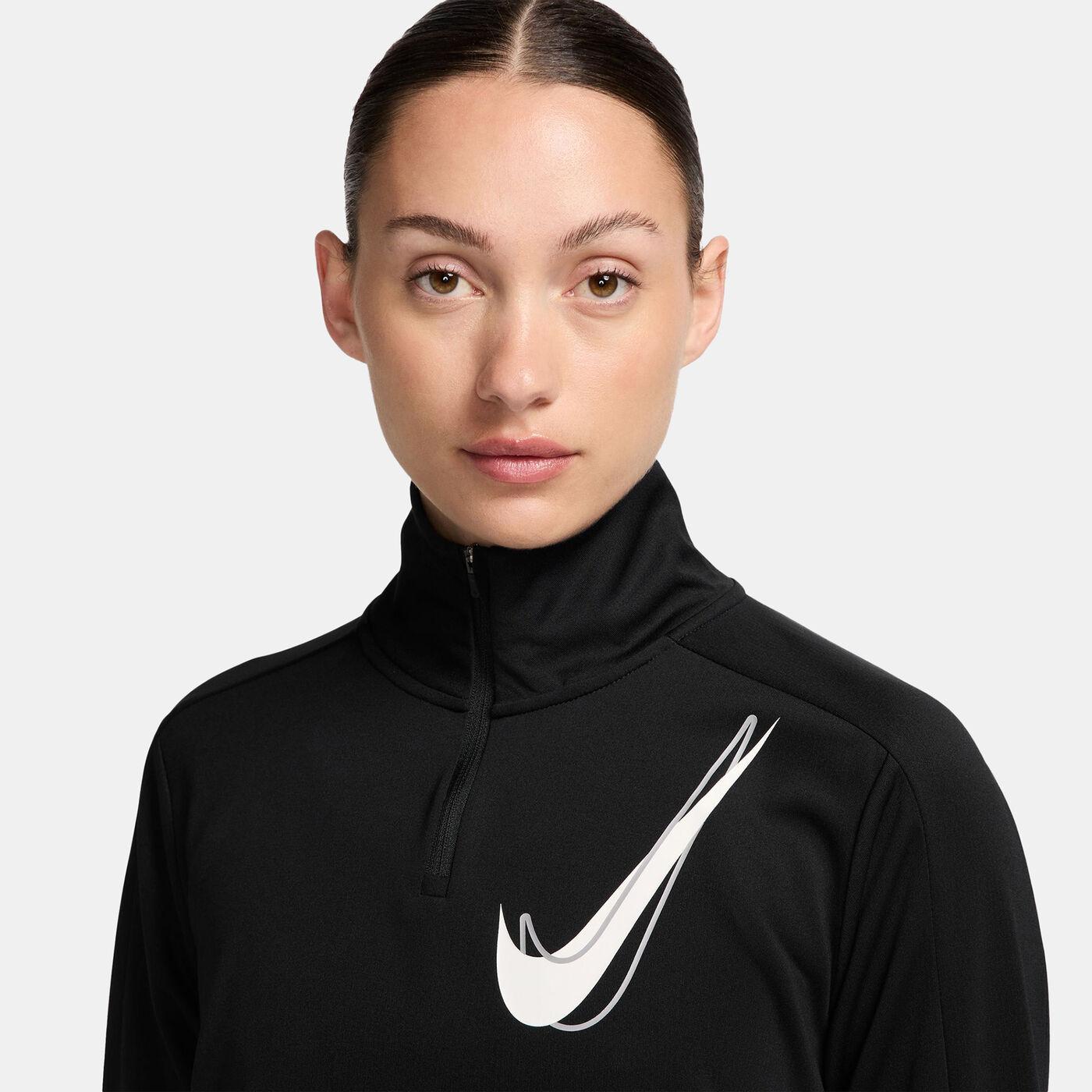 Women's Swoosh Mid Layer 1/2-Zip Running Top