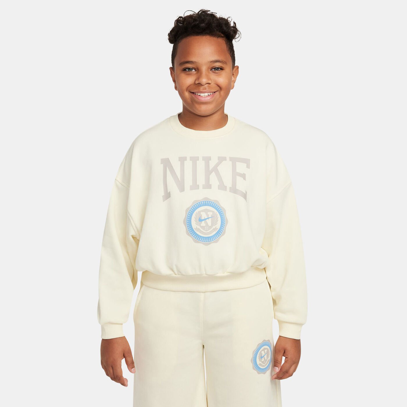 Kids' Sportswear Club French Terry Sweatshirt