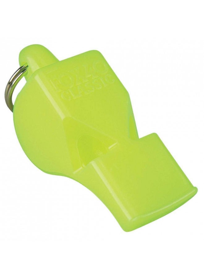 Fox 40 Classic Safety Whistle, Neon