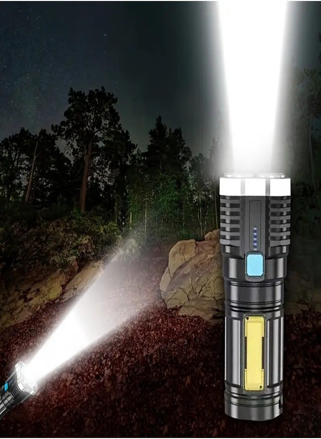 Handheld Super Brightest Flashlights, Portable Torch For Outdoor Camping Emergency Lantern