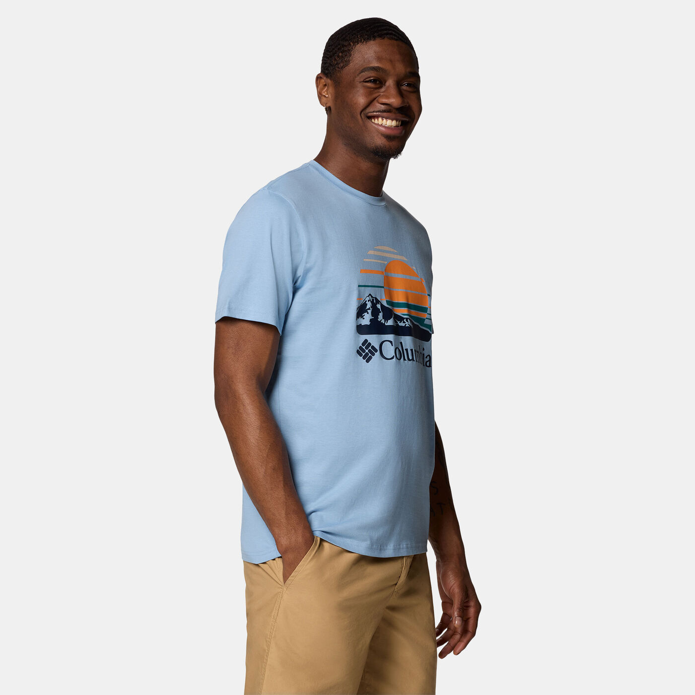 Men's Path Lake Graphic T-Shirt