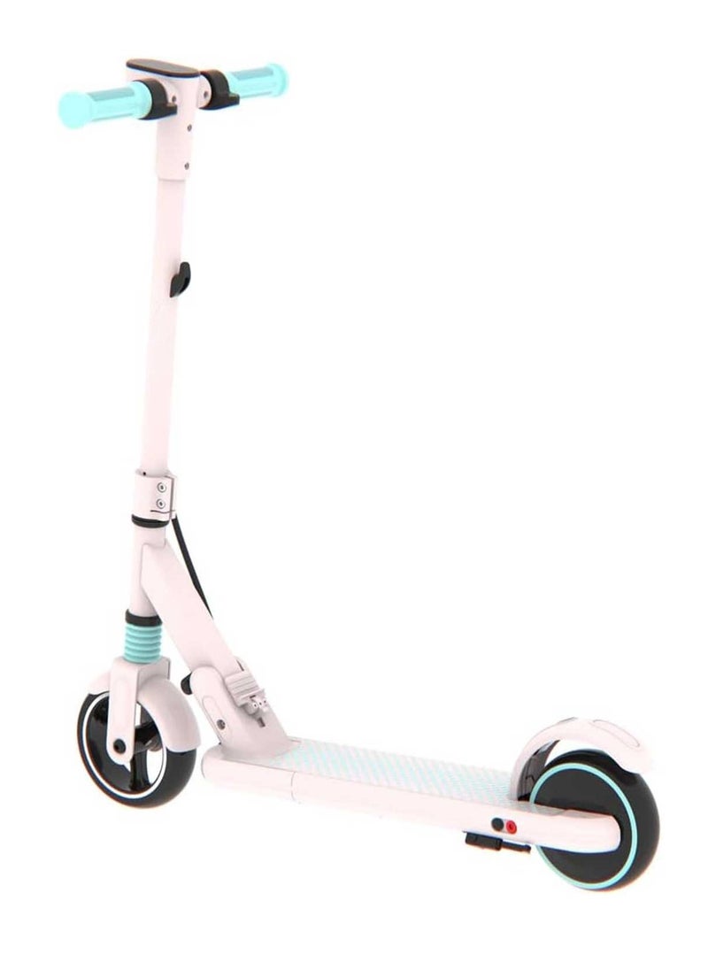 Kids Electric Scooter,6.5 Inches Durable Biuld,14KM/H Maximum Speed,70KG Max Load,6-12 Years Old,Shock Absorbers,8KM Max Distance,Electronic Brake & Fender Brake