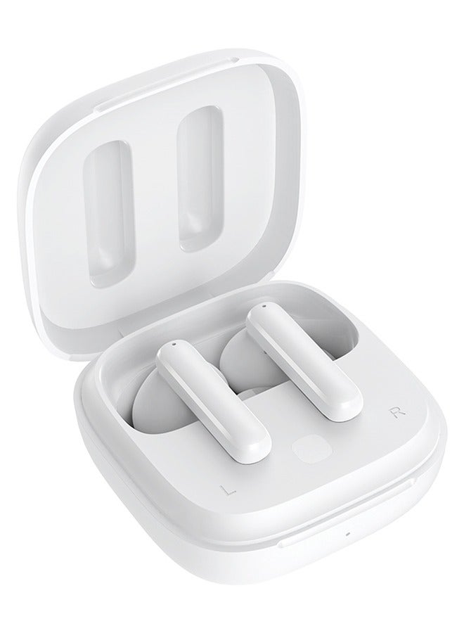 T13 ANC Wireless Earbuds Noise Cancellation 28dB in-depth,Bluetooth 5.3 Call,TWS Earphone,Long Standby 40H,Touch Control,IPX 5 Waterproof,IOS/Android Systems White