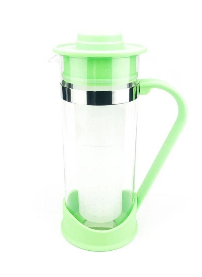 Dishwasher Safe Teapot Iced Tea Server  With Filter & Lid 1.5 Liter