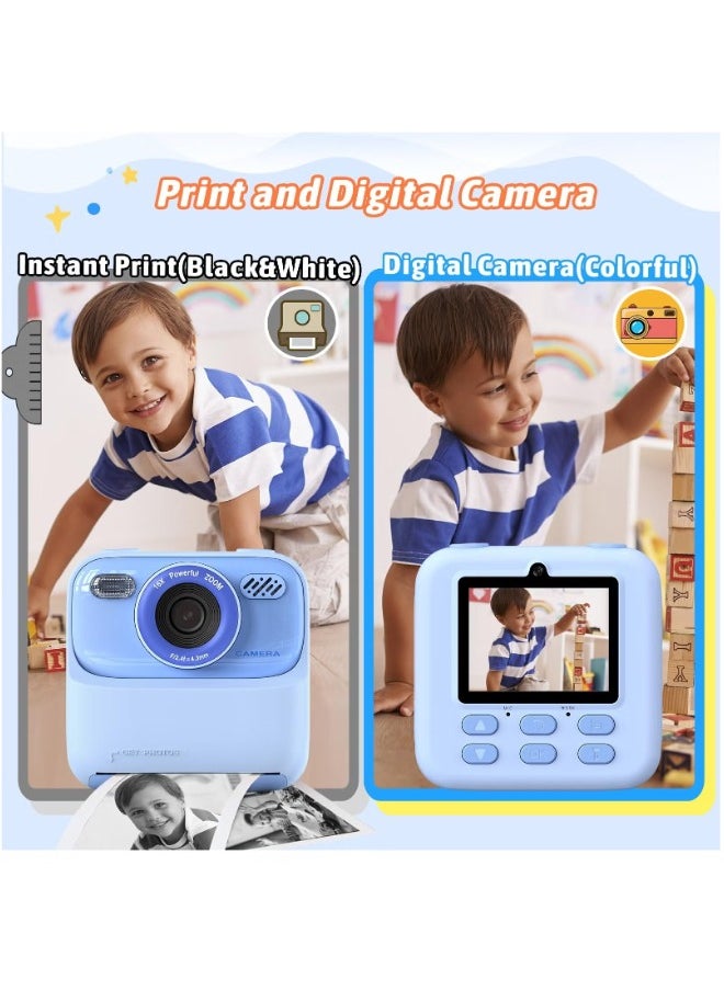 Kid Camera Instant Print Photo – Perfect Birthday Gift for Kids!