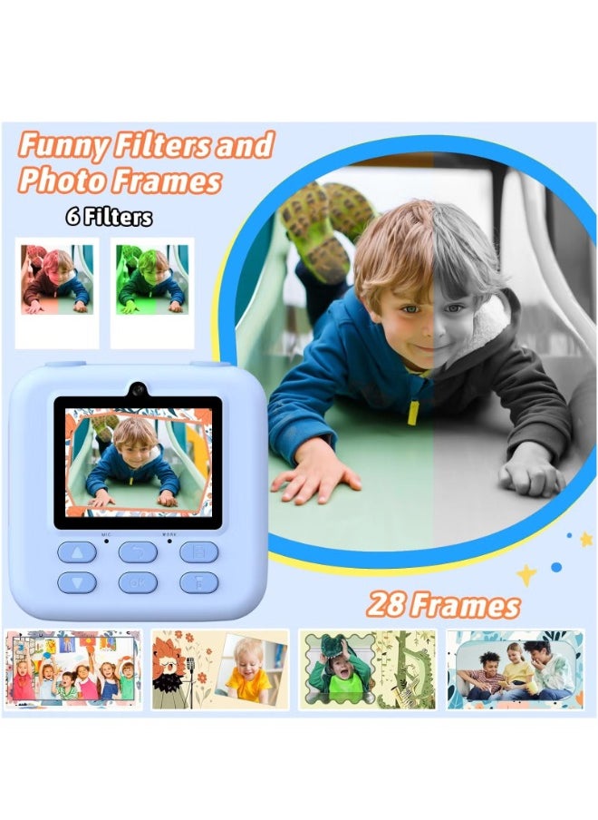 Kid Camera Instant Print Photo – Perfect Birthday Gift for Kids!