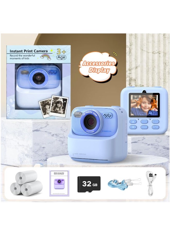 Kid Camera Instant Print Photo – Perfect Birthday Gift for Kids!