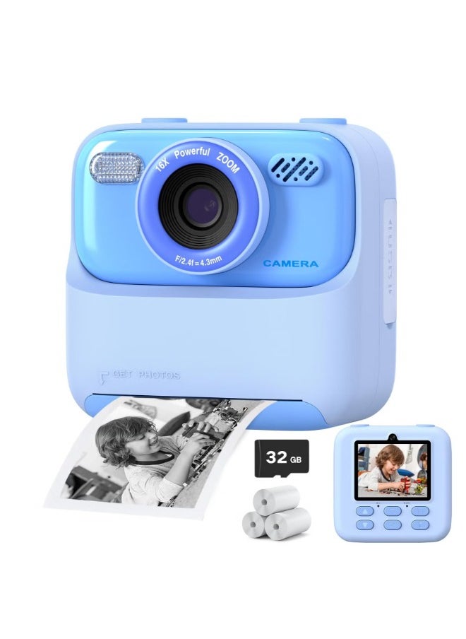 Kid Camera Instant Print Photo – Perfect Birthday Gift for Kids!