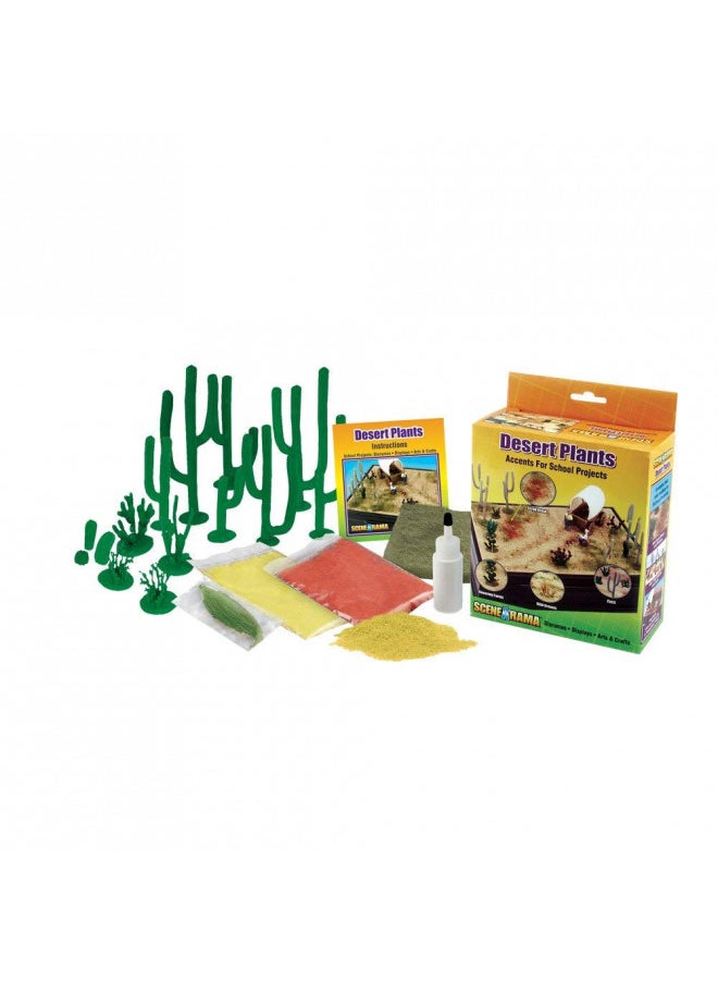 Woodland Scenics SP4124 Desert Plants Diorama Kit