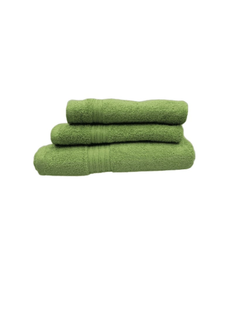 3-Piece Premium Cotton Towel Set 1 Face Washcloth, 1 Hand Towel, 1 Bath Towel, Quick Dry, Breathable u0026 Highly Absorbent Towels, Ultra Soft Towels Ideal for Daily Use