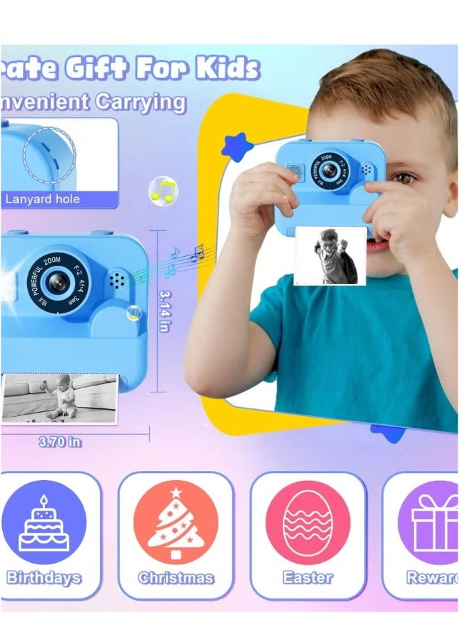 GKTZ Kids Camera Instant Print - Fun and Creative Digital Camera for Kids