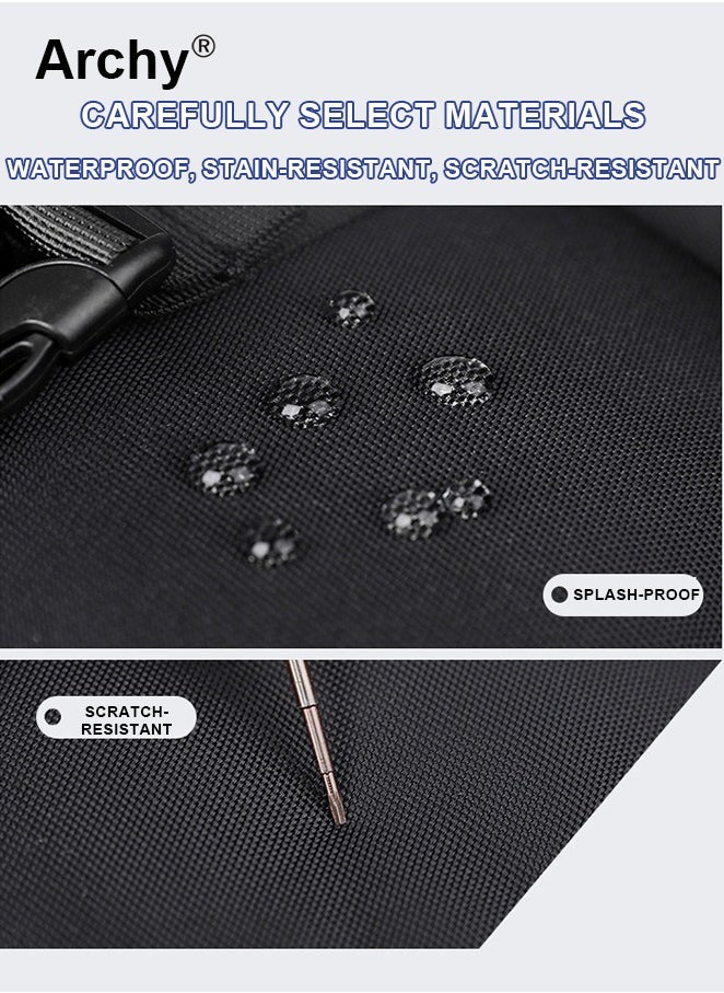 Expandable Capacity Travel Backpack for Men and Women Laptop Interlayer Backpack Schoolbag with USB Port Large Capacity Men's Daypack Outdoor Climbing Rucksack Sports Camping Hiking Backpack