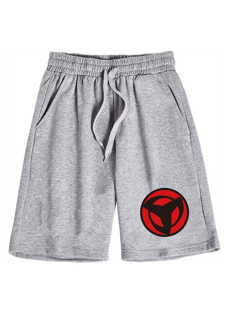 New Naruto 1986D Digital Printed Dragon Ball Double Layer Shorts