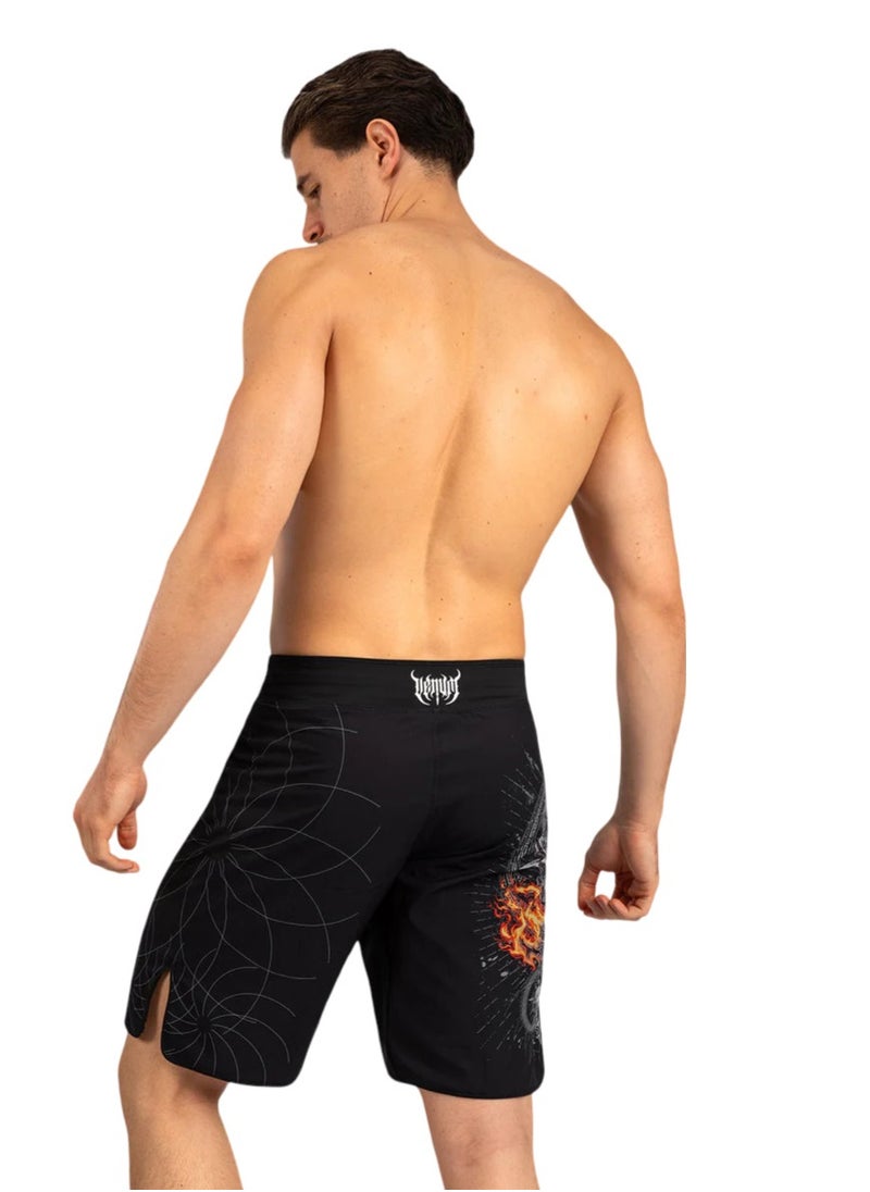 VENUM GLADIATOR 5.0 FIGHTSHORTS BLACK/SILVER