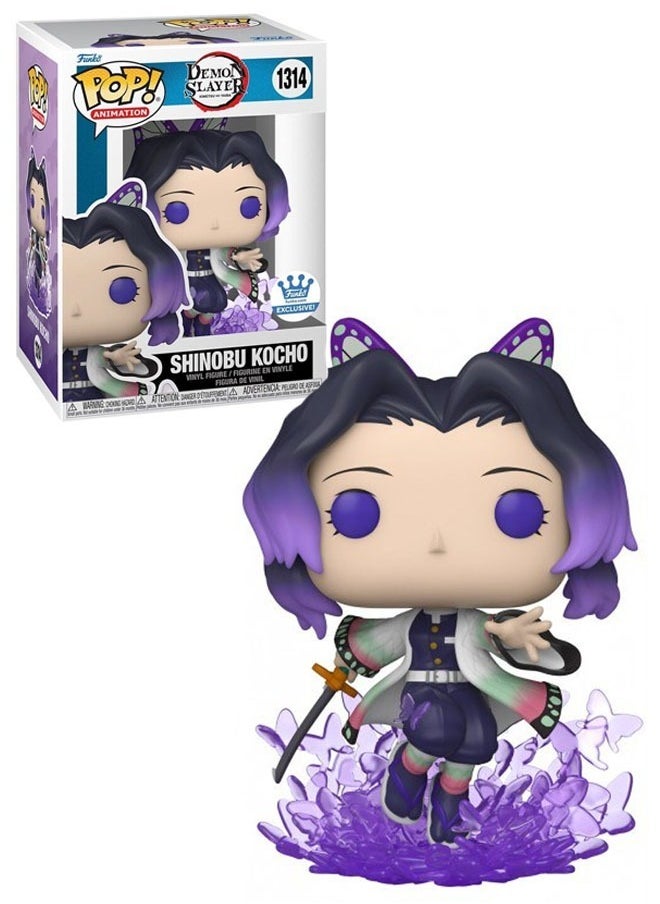 Funko Pop Demon Slayer Shinobu Kocho #1253 Vinyl Figure Action Figure Toys Gifts for Children