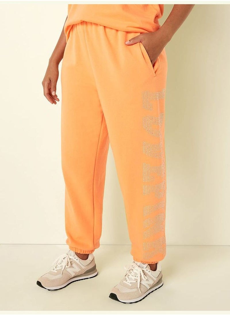 Fleece Baggy Campus Sweatpants