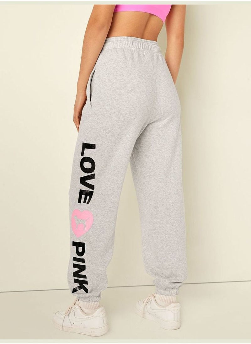 Fleece Baggy Campus Sweatpants