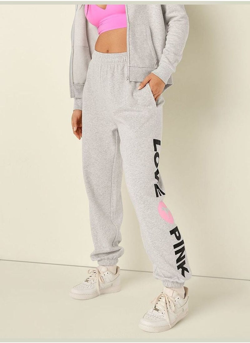 Fleece Baggy Campus Sweatpants