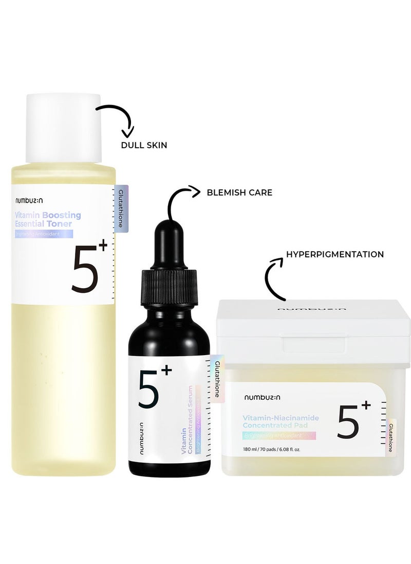 No.5+ Blemish Care Trio Set