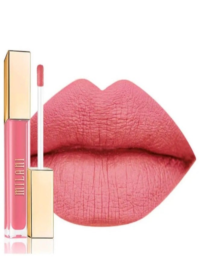 Milani Amore Matte Lip Crème, Shade 23 Babe, 6g - Long-Lasting, Full Coverage Matte Liquid Lipstick