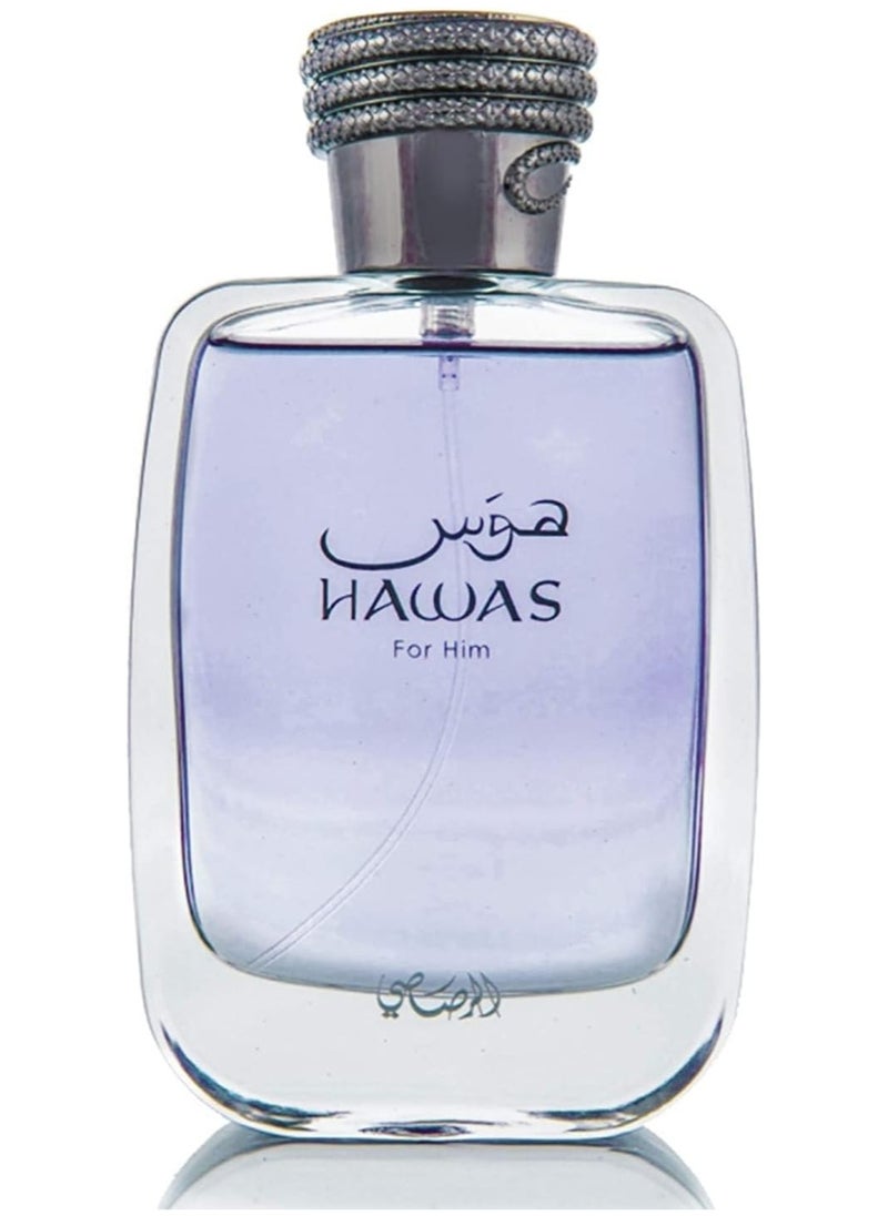 Rasasi Perfume - Rasasi Hawas - perfume for men - Eau De Parfum, 100 ml