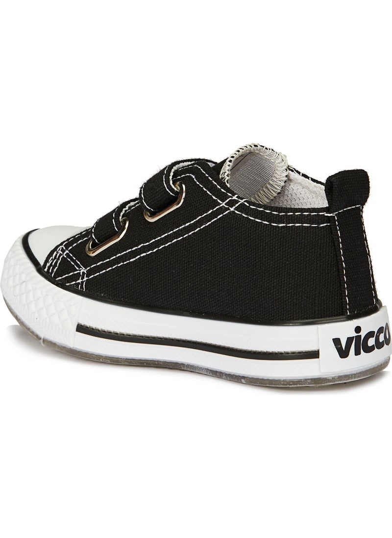 Pino Lighted Unisex Kids Black/White Sneakers