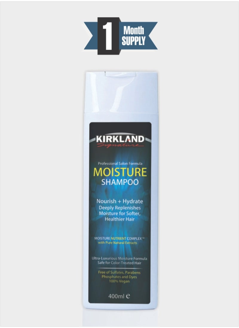 Nourish & Hydrate Moisture Shampoo - Deep Replenishment for Healthier Hair Growth