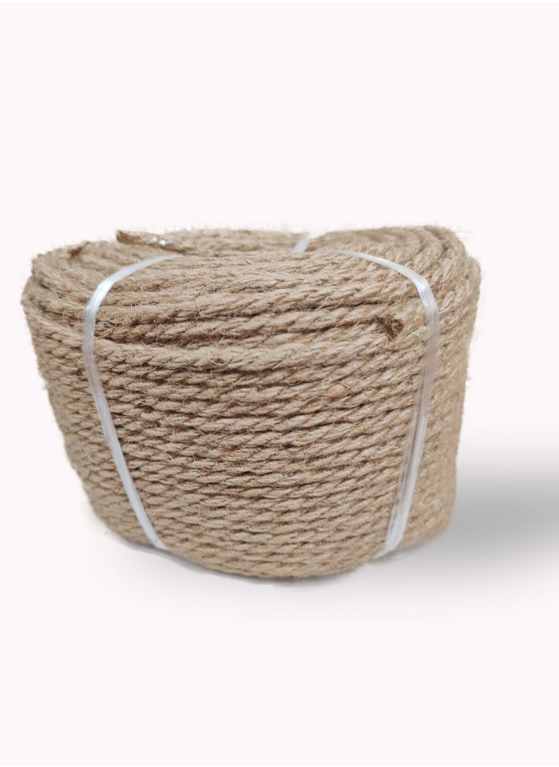 Jute Rope 8mm x 10 Meter Natural Thick