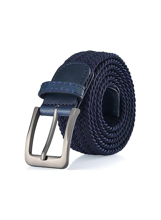 Woven Elastic Braided Belt For Men - Fabric Stretch Casual Belt