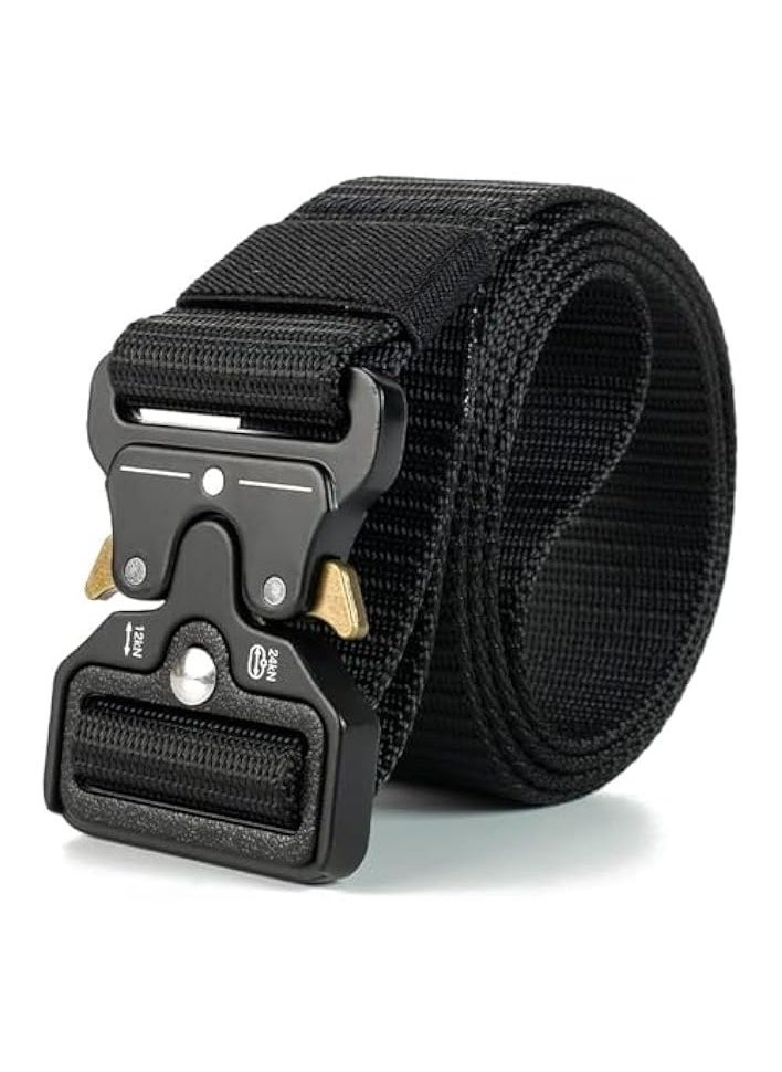 Black Nylon Belt for Men