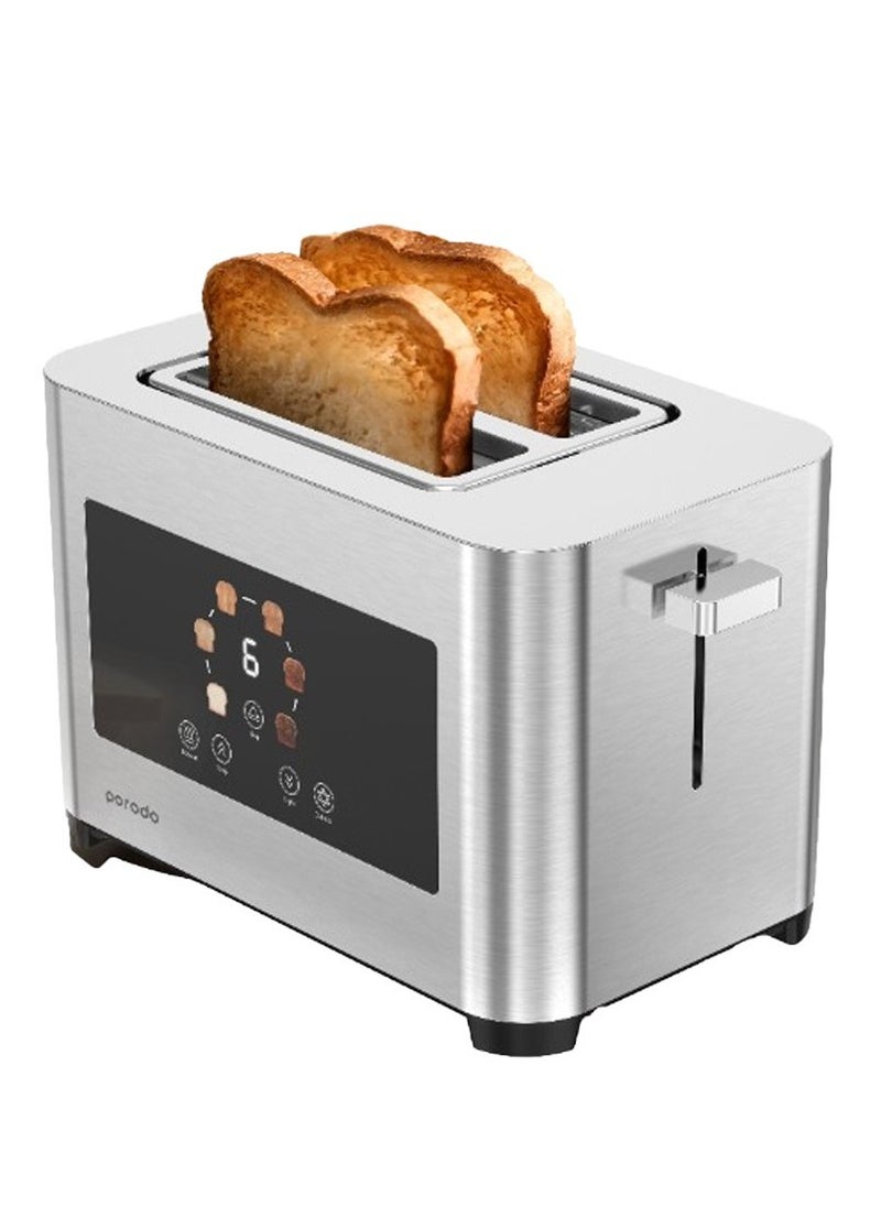 Porodo Lifestyle 2-Slice Bread Toaster Smart memory