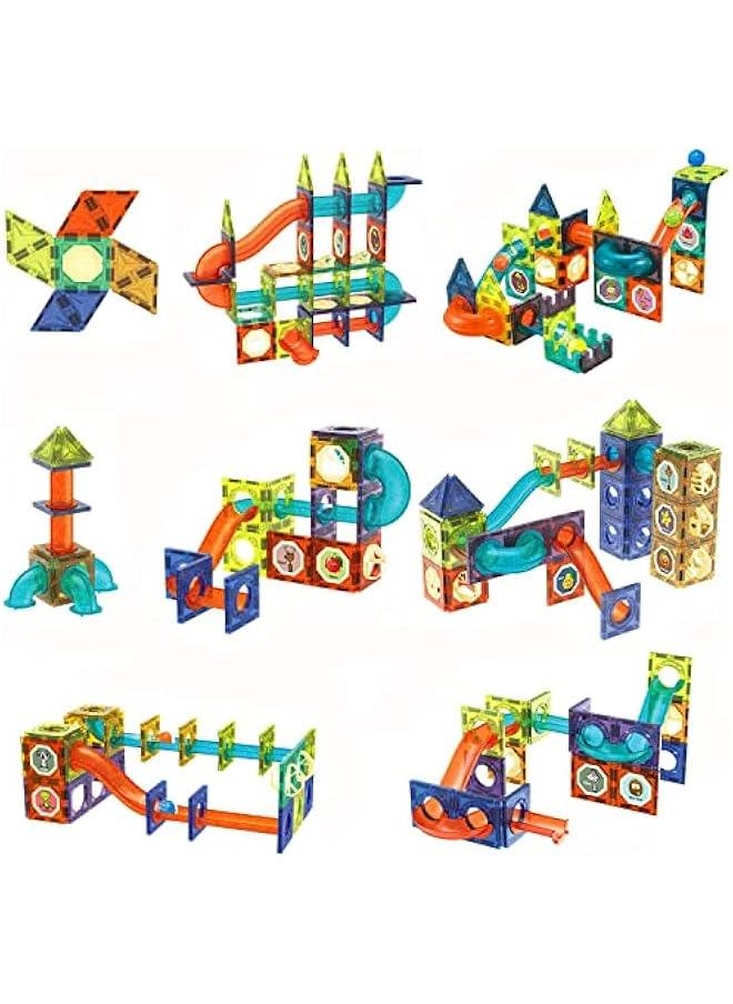 Magnetic Tiles Magnetic Blocks Marble Run STEM Toys for Kids, Boys and Girls