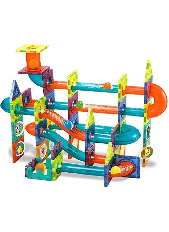 Magnetic Tiles Magnetic Blocks Marble Run STEM Toys for Kids, Boys and Girls