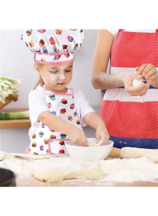 Chef Set for Kids - 13 Pcs Kids Cooking and Baking Set Includes Kids Apron, Chef Hat, Utensils, Cooking Mitt for Kids Chef Role Play Set , Gift for 3 Year Old Girls and up(Cake) …