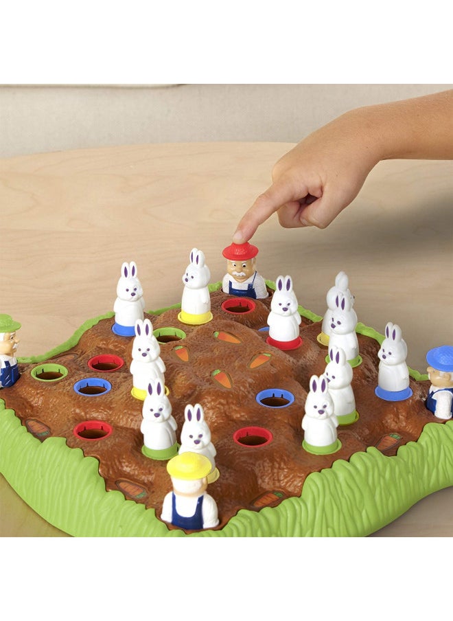 Educational Insights Bunny Hop: Memory & Color Recognition Preschool & Toddler Game, 2-4 Players, Gift for Kids Ages 4+