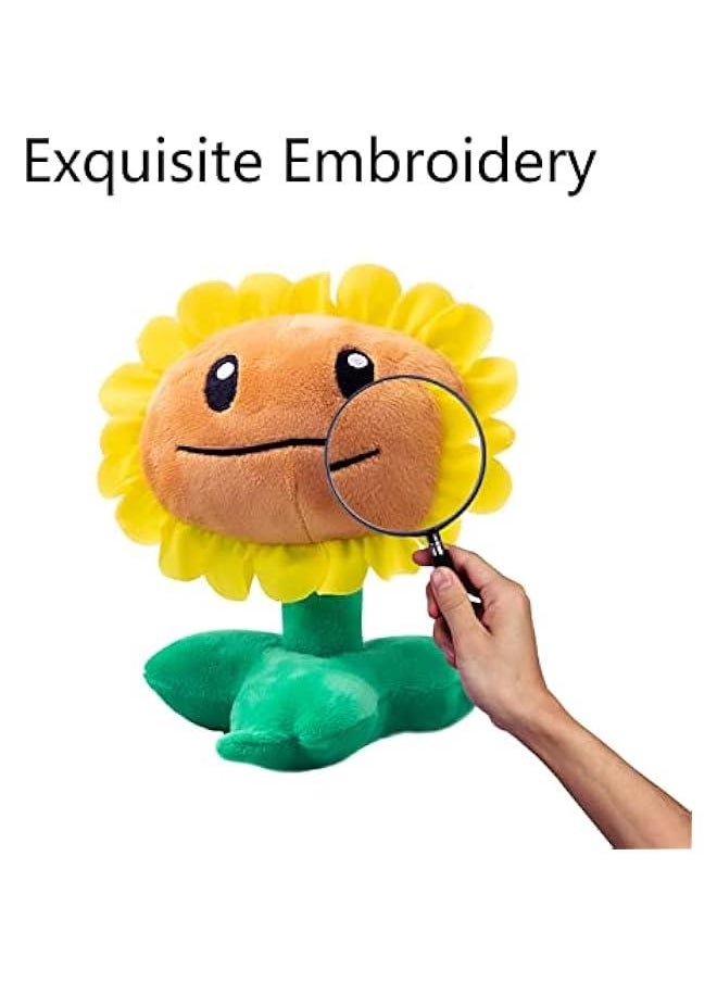 1 PC Plants Plush Toy PVZ Stuffed Figure Doll Sunflower Plush New for Children, Great Gifts for Kids and Fans