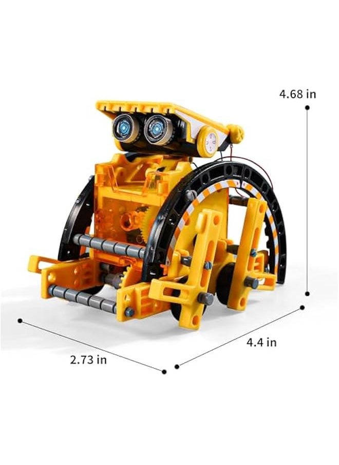 12-in-1 STEM Solar Robot Kit Toys Gifts for 8 9 10 11 12 13 Year Old Kids Boys Girls, Robot Building Education Science STEM Project Toys Kit Gifts for Kids Boys, Solar Powered by The Sun