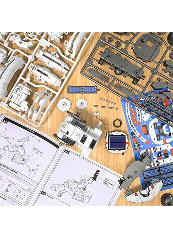 STEM Projects for Kids Age 8-12, 6-in-1 STEM Solar Robot Kit Space Toys Birthday for Boys Girls Kids Teen 8 9 10 11 12 13 Years Old, Science Kits for Boys