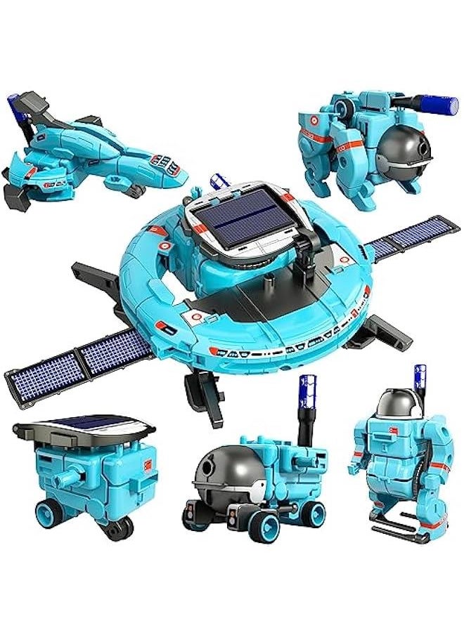 STEM Projects for Kids Ages 8-12 12-16, 6-in-1 Building Science STEM Kits for Solar Robot Kit Space Toys Birthday Gifts for 8 9 10 11 12 13 14 15 16 Year Old, Boys Girls Teens