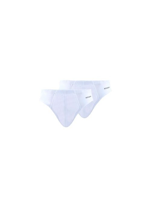 Loose Fit Men's Briefs 2 Pack 9627 White