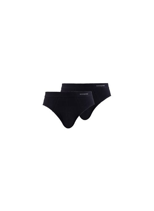 Loose Fit Men's Slip Briefs 2 Pack 9625 Black