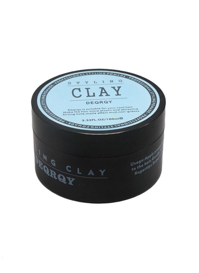 Styling clay men fiber pliable molding cream 100ml, Styling Hair Wax Clay matte Clay