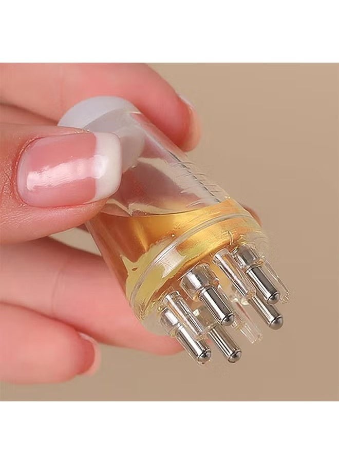 Hair Oil Applicator, Scalp Applicator Comb, Ball Root Comb Applicator Bottle Scalp Massager Hair Growth, Hair Massager for Hair Growth, Ball Hair Oil Applicator Bottle