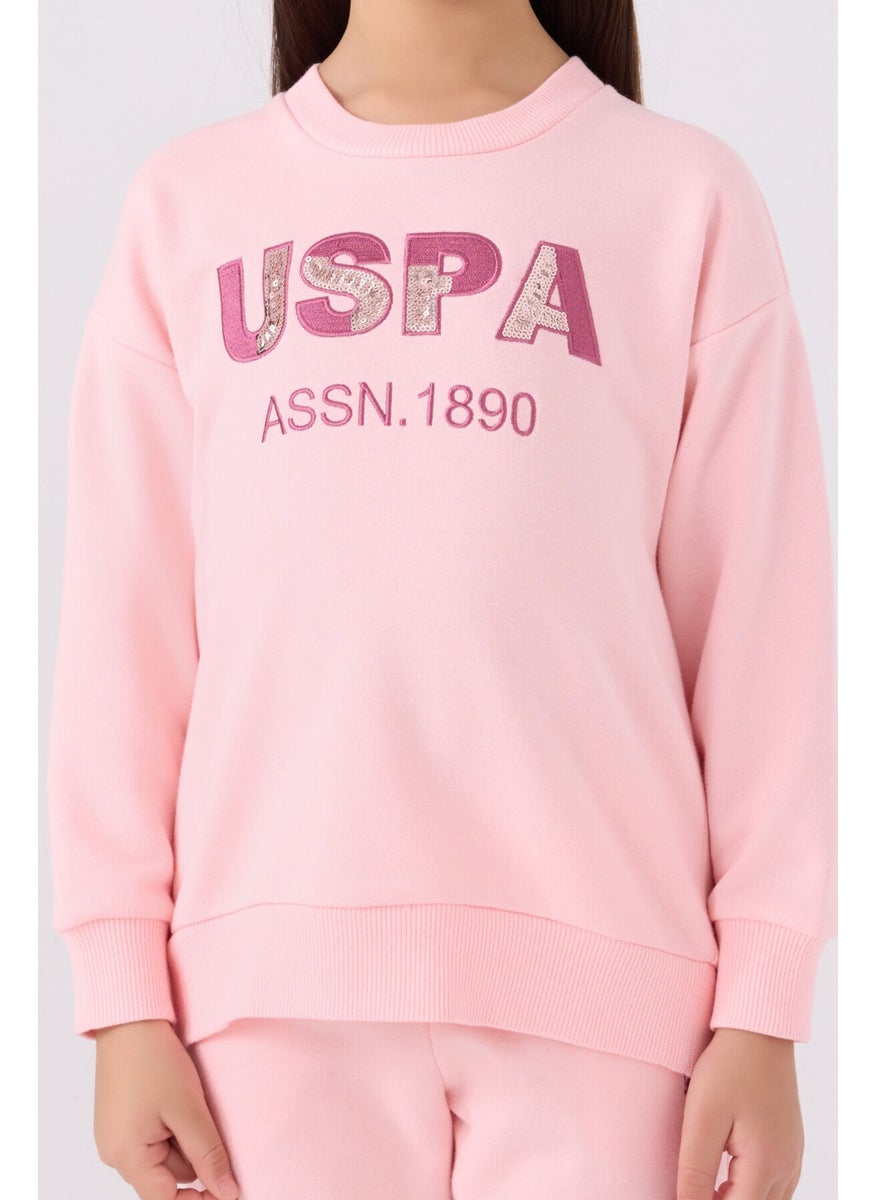 Girls Tracksuit Us1969 Pink