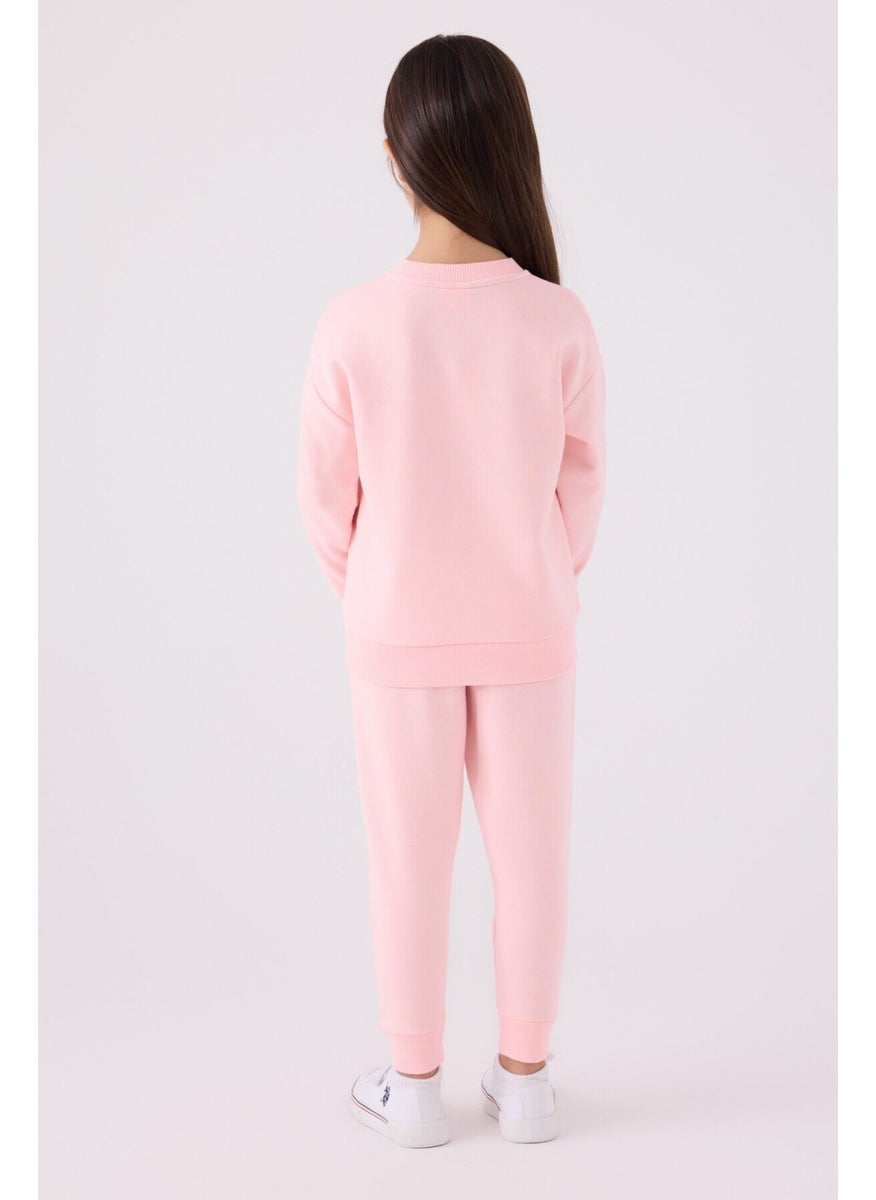 Girls Tracksuit Us1969 Pink