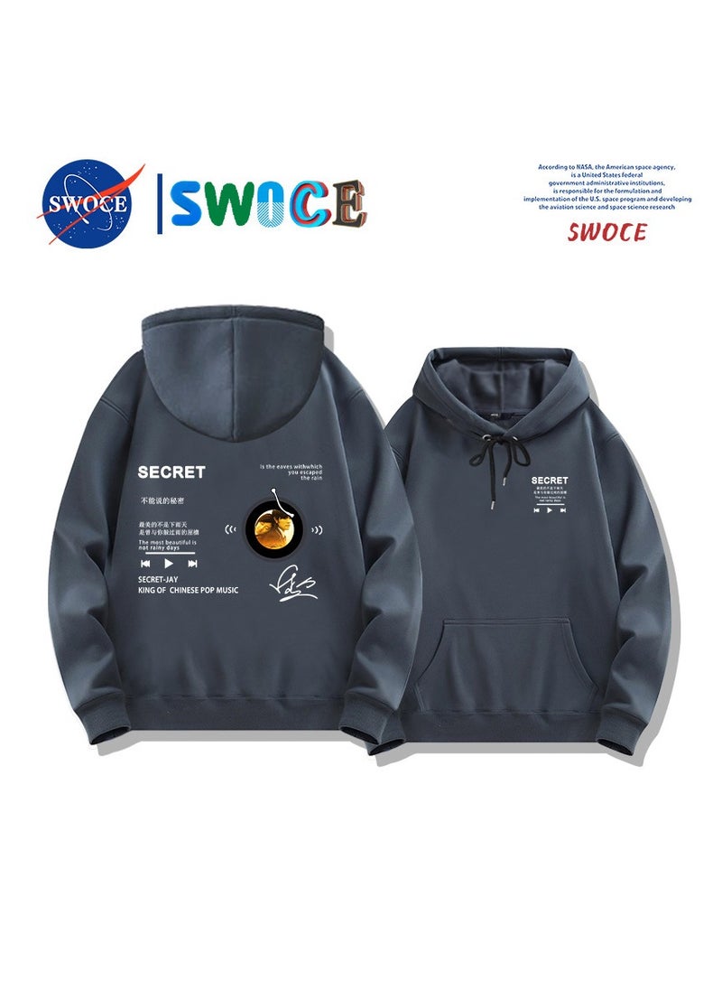Fashionable And Trendy Men's Hooded Sweatshirt