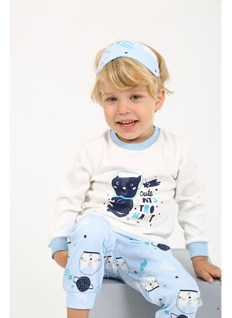 1-5 Years Old Boy Eye Patch Pajama Set