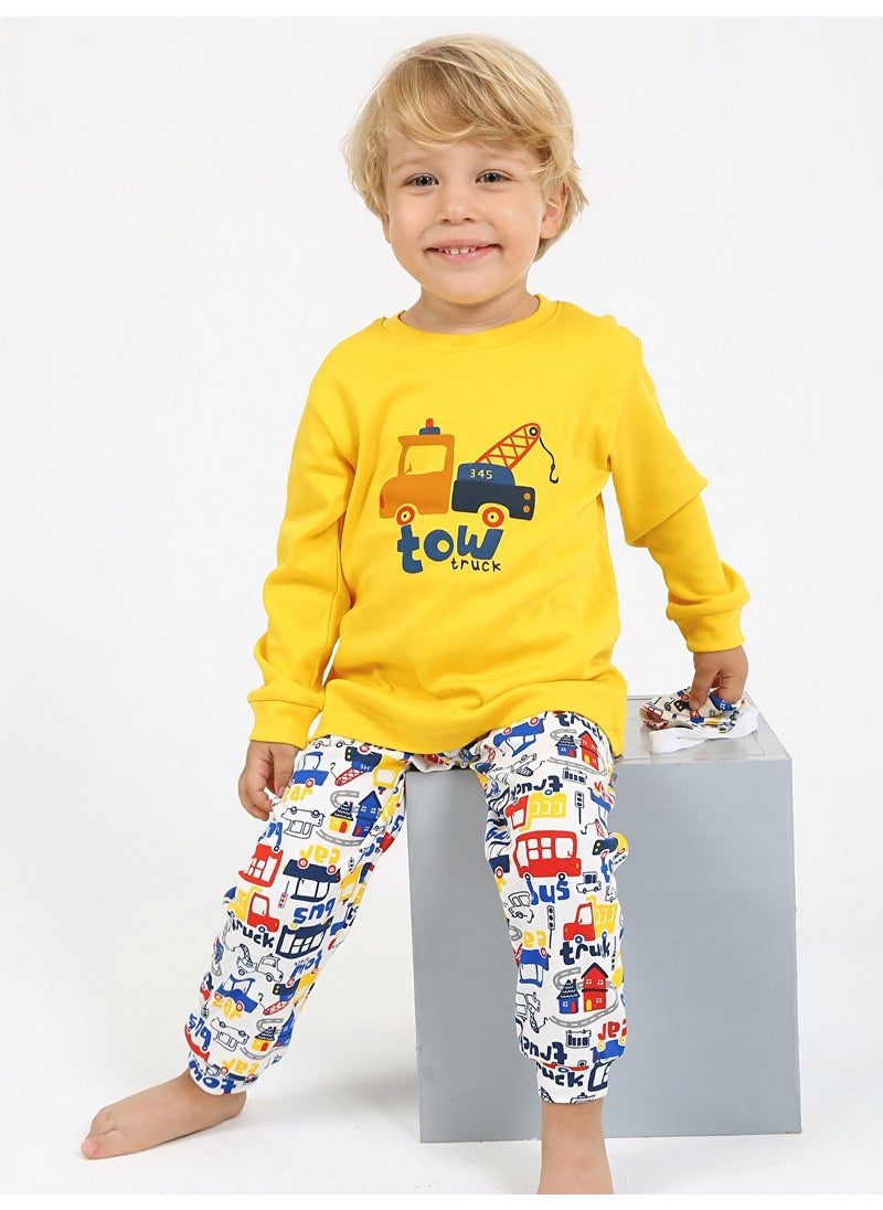 1-5 Years Old Boy Eye Patch Pajama Set